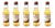 Miniatura Whisky Deward White Label X50cc Combo X5