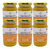 Mermelada Savona Fit Naranja Sin Azúcar 6 Frascos X 400g