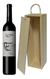 Estuche Madera Vino Septima Obra Malbec X 750cc