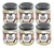 Combo Aceite Coco Chia Graal Sabor Neutro 6 Frascos X 90ml