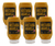 Pack 6 Mostazas Amarilla Cepera X350gr. Origen Brasil