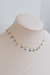 Choker Olho Grego Banhada no Ouro 18k na internet
