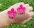 Brinco Flor Esmaltado na internet