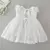 Imagem do 2025 novo verão da criança do bebê menina batismo vestido de renda branca mal