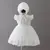 2025 novo verão da criança do bebê menina batismo vestido de renda branca mal na internet