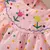 Vestido de bebê algodão, bordado flor, confortável e colorido. - comprar online