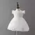 2025 novo verão da criança do bebê menina batismo vestido de renda branca mal - comprar online