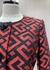 Blazer Mozaico em Vermelho e Preto-Anne Klein - comprar online