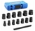 Set Dados Extractores Pernos Y Tuercas Rodadas de 9 A 19mm - VentasyaOnline