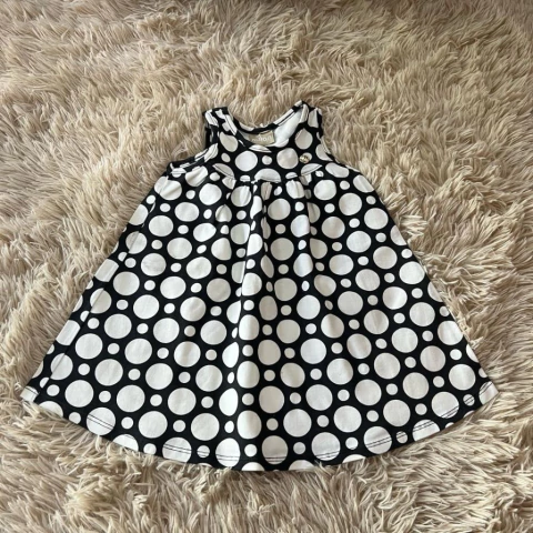 Vestido de bolinha milon