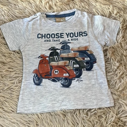 Blusa estampada milon