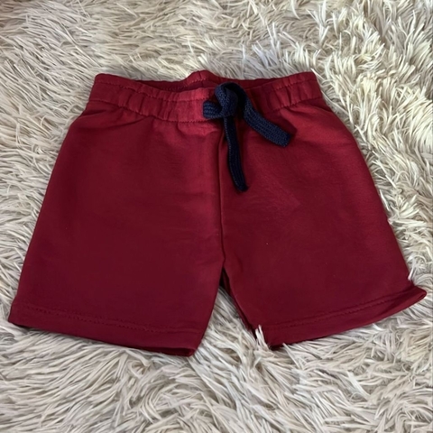 Short vermelho básico