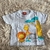 Blusa estampada