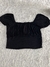 Blusa cropped lunender