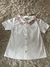 Blusa bata branca bordada milon