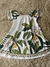 Vestido branco estampado nanai