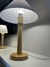 Lampara de mesa "Solara", de madera natural - tienda online
