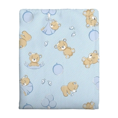 COBERTOR BERCINHO 70CMX90CM - URSO BALÕES
