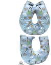 ALMOFADA AMAMENTAÇÃO - SAFARI AZUL - comprar online