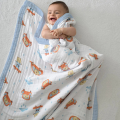 MANTA SOFT FRALDA - URSO CARRINHO