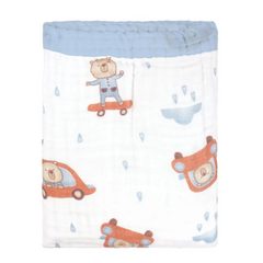 MANTA SOFT FRALDA - URSO CARRINHO na internet
