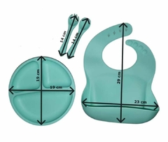 KIT REFEIÇÃO PARA BEBÊ - 4 PEÇAS - Bebê Love