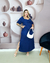 Vestido Loise Midi com Mangas Bufantes e Fendas Laterais | Thays Balla - Thays Balla