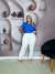 Blusa Leyte com Manga Tulipa | Thays Balla - comprar online