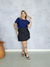 Blusa Jana Cropped Manga Curta com Detalhes em Botões | Thays Balla - Thays Balla