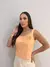 Blusa Paoula Regata em Alfaiataria com Detalhe em Flor | Thays Balla na internet