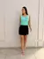 Blusa Paoula Regata em Alfaiataria com Detalhe em Flor | Thays Balla - comprar online