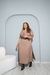Vestido Loise Midi com Mangas Bufantes e Fendas Laterais | Thays Balla - comprar online