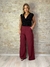 Calça Roma Pantalona de Alfaiataria com Cós Alto e Lástex | Thays Balla - loja online