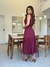 Vestido Roma Midi com Babados e Cinto para Amarração | Thays Balla - loja online