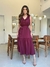Vestido Roma Midi com Babados e Cinto para Amarração | Thays Balla - Thays Balla