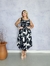 Vestido Miriam Midi Estampado com Botões | Thays Balla - comprar online