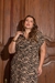 Vestido Geiza Midi com Mangas e Bolsos | Thays Balla na internet