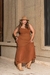 Vestido Dorinha Longo com Babado | Thays Balla