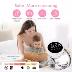 Bomba tira-leite elétrica vestível, mãos livres, extrator de leite invisível - comprar online