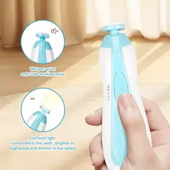 Lixa eletrônica de unhas para bebê - comprar online