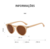 Óculos de Sol Polarizado Redondo em Acetato - Polarize Eyewear