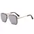 Óculos de Sol Quadrado em Metal - Polarize Eyewear
