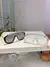 Óculos de sol máscara em acetato e metal, com frete grátis. Óculos de sol feminino escuro com estilo oversize, combinando design marcante em acetato e metal para um visual único e sofisticado.
