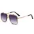 Óculos de Sol Quadrado em Metal - Polarize Eyewear