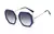 Óculos de sol feminino quadrado vintage com proteção UV400. Estilo clássico e retrô, lentes de acrílico 54mm x 61mm e armação de resina. Perfeito para o dia a dia ou ao ar livre, eleve seu visual com sofisticação e conforto. Adquira já o seu! Hoje com FRE