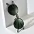 Óculos de sol polarizado redondo em acetato e titânio, com frete grátis. Óculos de sol feminino e masculino com estilo, combinando proteção polarizada e um design redondo sofisticado.