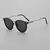 Óculos de sol polarizados redondos em acetato e titânio, com frete grátis. Óculos de sol feminino e masculino com estilo, unindo proteção polarizado a um design redondo sofisticado em acetato e titânio.
