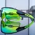 Óculos para ciclismo polarizado em acetato, perfeito para bike e bicicleta. Óculos esportivos com lentes polarizadas, ideais como óculos de corrida para homens e mulheres. Proteção UV400 em um óculos de sol masculino e feminino, unindo estilo e visão níti