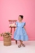 Vestido Elô azul - comprar online