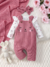 Conjunto de 3 piezas para bebé niña: Mono de manga larga con cuello con volantes y estampado floral all-over, Pelele con bordado de gatito, Diadema en internet